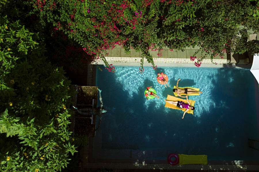 Summer vacation trip